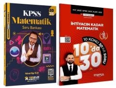 Yediiklim + Marka 2026 KPSS Matematik Soru Bankası Atölye Serisi 2 li Set - Mehmet Bilge Yıldız Yediiklim Yayınları