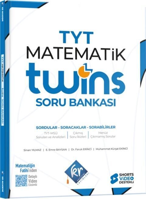 KR Akademi TYT Twins Matematik Soru Bankası