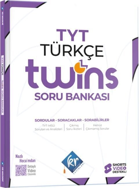 KR Akademi TYT Twins Türkçe Soru Bankası