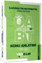 Yediiklim 2026 ÖABT MEB-AGS İlköğretim Matematik Öğretmenliği Konu Anlatımı Yediiklim Yayınları