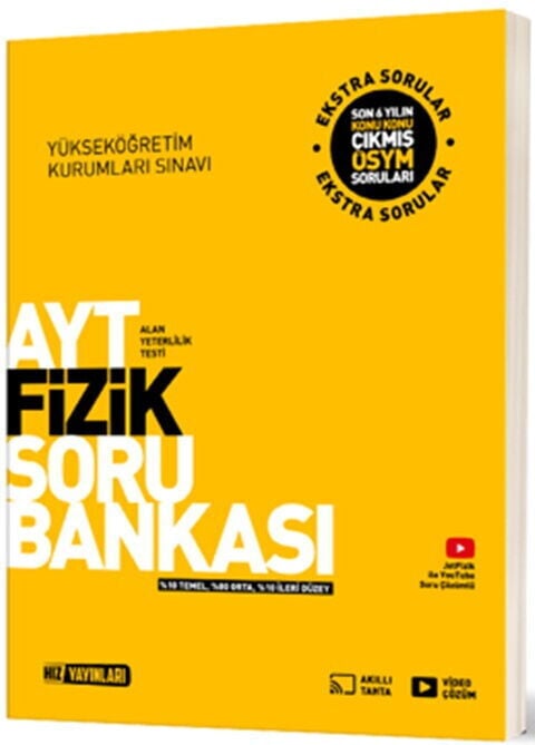 2027 Hız Yayınları AYT Fizik Soru Bankası