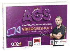 Yargı 2026 MEB-AGS Anayasa ve Mevzuat Bilgisi Video Ders Notu - Özgür Özkınık Yargı Yayınları