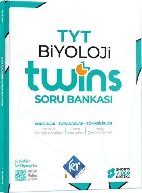KR Akademi TYT Twins Biyoloji Soru Bankası