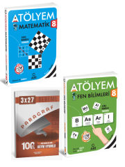 Arı 2027 8. Sınıf Matematik+ Fen Bilimleri Atölyem Set+ Anla Kazan Paragraf