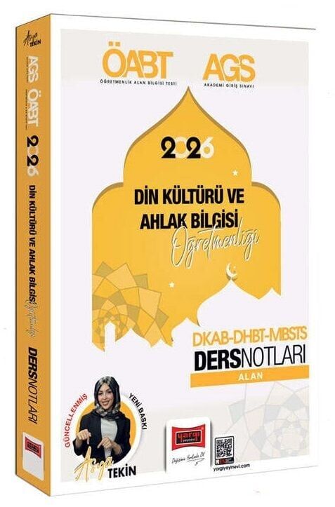 Yargı 2026 ÖABT MEB-AGS DKAB DHBT MBSTS Din Kültürü ve Ahlak Bilgisi Alan Ders Notları
