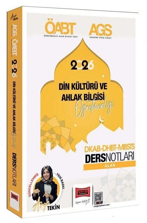 Yargı 2026 ÖABT MEB-AGS DKAB DHBT MBSTS Din Kültürü ve Ahlak Bilgisi Alan Ders Notları
