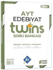 KR Akademi 2026 YKS AYT Edebiyat Twins Soru Bankası Çözümlü - Deniz Bozkurt KR Akademi