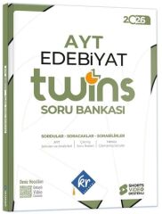 KR Akademi 2026 YKS AYT Edebiyat Twins Soru Bankası Çözümlü - Deniz Bozkurt KR Akademi