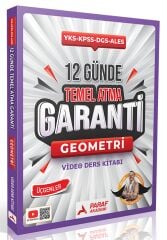 Paraf Yayınları TYT AYT KPSS DGS ALES 12 Günde Temel Atma Garanti Geometri Video Ders Kitabı