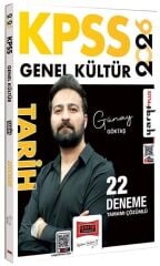 Yargı 2026 KPSS Tarih 22 Deneme Çözümlü - Günay Göktaş Yargı Yayınları