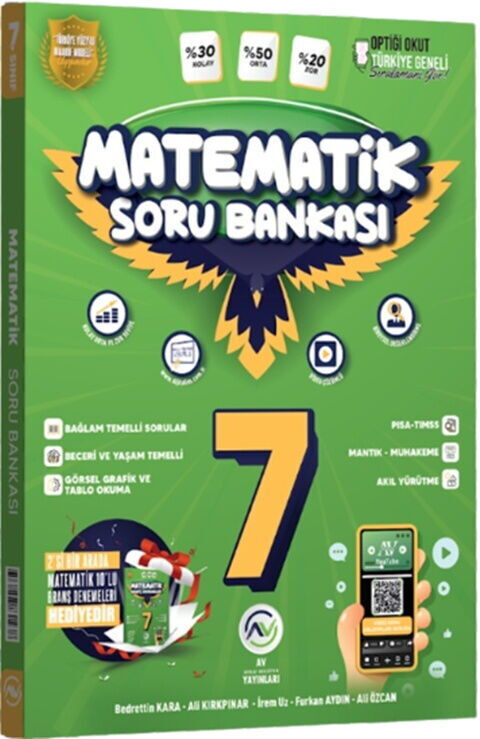 Av Yayınları 7. Sınıf Matematik Soru Bankası