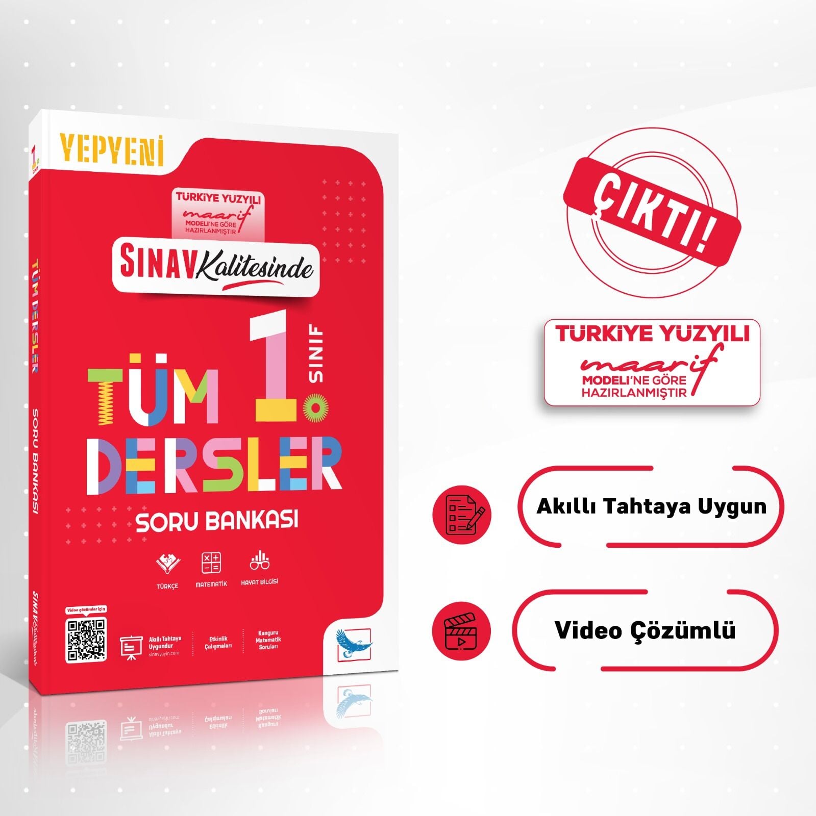 Sınav Yayınları 1. Sınıf Tüm Dersler Soru Bankası