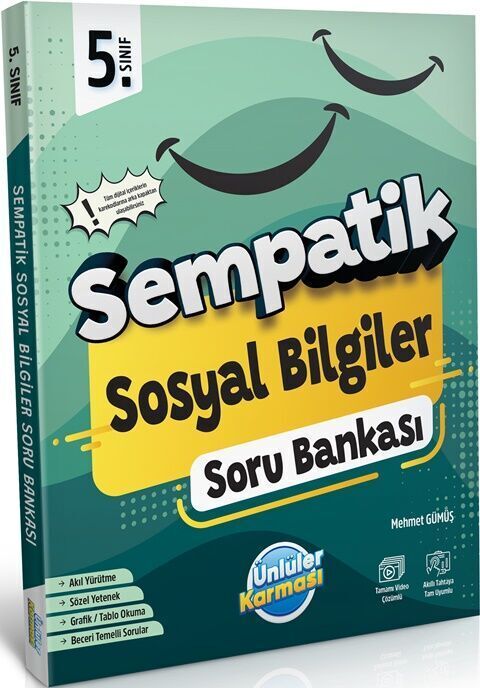 Ünlüler Karması 5. Sınıf Sosyal Bilgiler Sempatik Soru Bankası