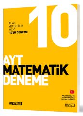 Hız Yayınları YKS AYT Matematik 10 Deneme Hız Yayınları