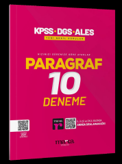Marka 2025 KPSS DGS ALES Paragraf 10 Deneme Marka Yayınları
