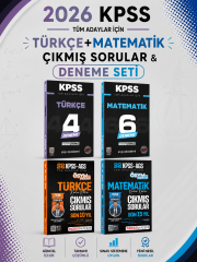 İndeks 2026 KPSS Türkçe + Matematik Çıkmış Sorular & KPSS Türkçe + Matematik Deneme EVP Akademi