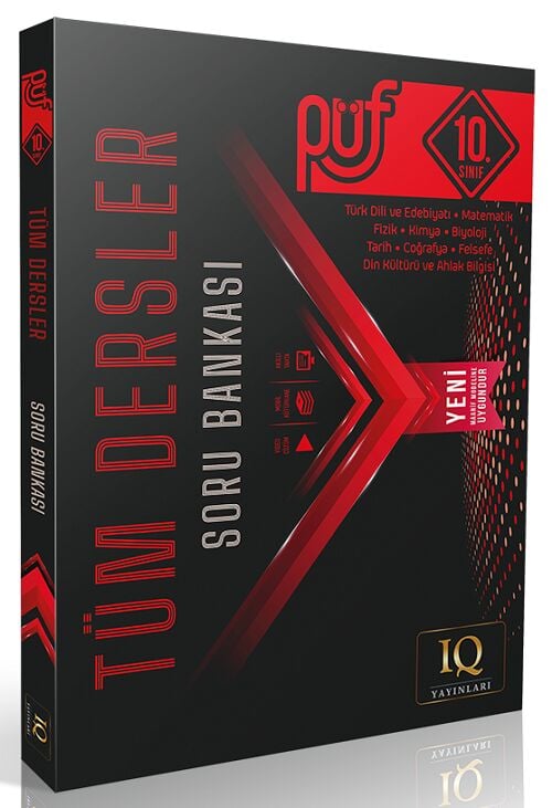 IQ Yayınları 10. Sınıf Tüm Dersler Püf Soru Bankası IQ Yayınları