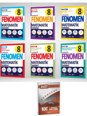 Fenomen 2027 8. Sınıf Matematik 1-2-3-4-5-6-7. Fasikülleri Seti