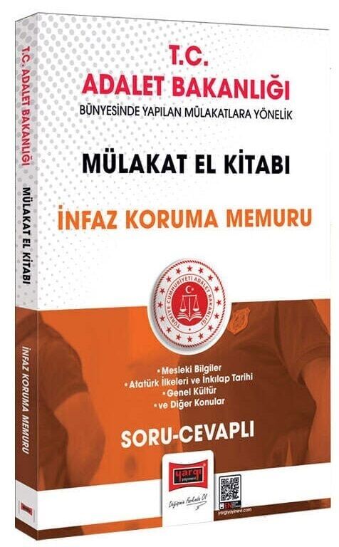 Yargı GYS Adalet Bakanlığı İnfaz Koruma Memuru Soru-Cevaplı Mülakat El Kitabı Görevde Yükselme Yargı Yayınları