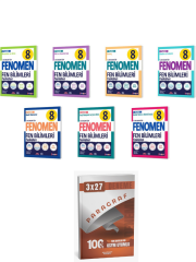 Fenomen 2027 8. Sınıf Fen Bilimleri 1-2-3-4-5-6-7. Fasikülleri Seti+ Anla Kazan Paragraf