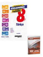 Ankara 2027 8. Sınıf Güçlendiren Türkçe Fasiküller Güncel Baskı+ Anla Kazan Paragraf