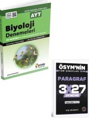 Aydın 2027 AYT Biyoloji 30 lu Denemeleri+ EVP Akademi Paragraf