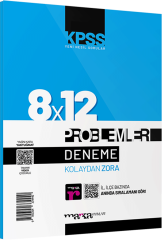Marka 2025 KPSS DGS ALES Problemler 8x12 Kolaydan Zora Deneme Çözümlü - Yektuğ Mat Marka Yayınları