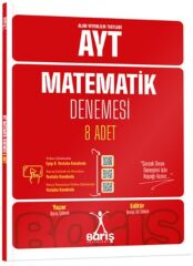 Barış YKS AYT Matematik 8 Deneme Çözümlü - Barış Çelenk Barış Yayınları