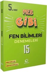 Oksijen 5. Sınıf MEB Gibi Fen Bilimleri 15 Deneme Oksijen Yayınları
