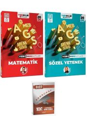 Yediiklim 2026 MEB-AGS Matematik Sayısal + Sözel Yetenek Video Ders Notları 2 li Set Anla Kazan Deneme