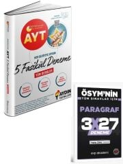 Aydın 2027 AYT 5 Fasikül Deneme+ EVP Akademi Paragraf
