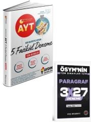 Aydın 2027 AYT 5 Fasikül Deneme+ EVP Akademi Paragraf