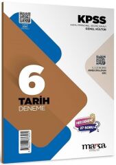Marka 2026 KPSS Tarih 6 Deneme Çözümlü Marka Yayınları