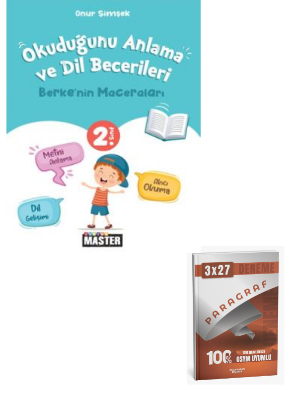Okyanus 2027 2. Sınıf Junior Master Okuduğunu Anlama Ve Dil Becerileri Berke'nin Maceraları+ Anla Kazan Paragraf