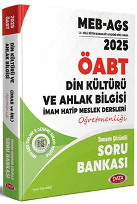 Data 2026 ÖABT Din Kültürü ve Ahlak Bilgisi Öğretmenliği Mutmain Soru Bankası Çözümlü Data Yayınları