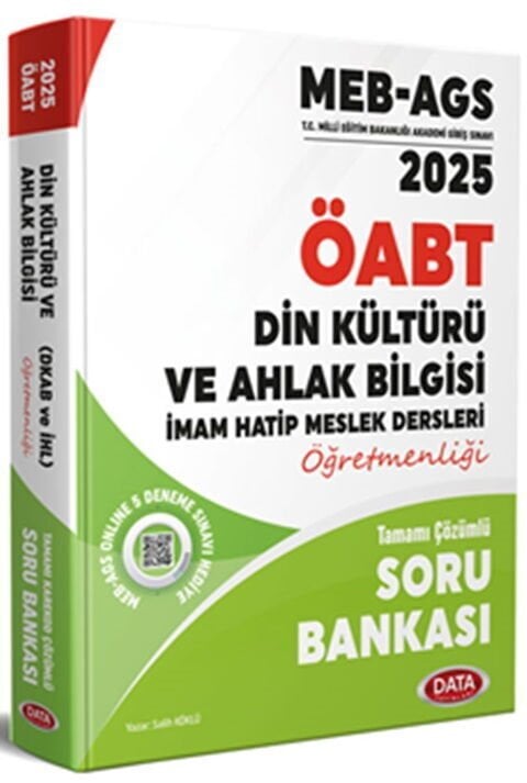 Data 2026 ÖABT Din Kültürü ve Ahlak Bilgisi Öğretmenliği Mutmain Soru Bankası Çözümlü Data Yayınları