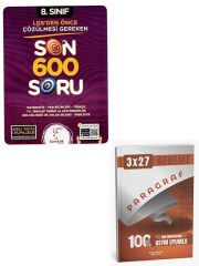 Karekök 2027 8. Sınıf LGS 'den Önce Çözülmesi Gereken Son 600 Soru+Anla Kazan Paragraf Deneme