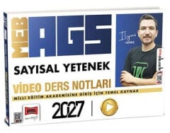 Yargı 2027 MEB-AGS Sayısal Yetenek Video Ders Notları - İlyas Güneş