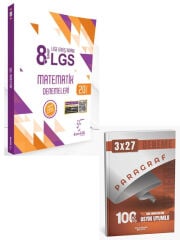 Karekök 2027 8. Sınıf LGS Matematik 20 Deneme+Anla Kazan Paragraf Deneme