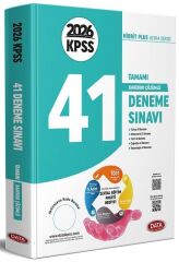 Data 2026 KPSS Genel Yetenek Genel Kültür Ultra 41 Deneme Çözümlü Data Yayınları