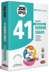 Data 2026 KPSS Genel Yetenek Genel Kültür Ultra 41 Deneme Çözümlü Data Yayınları