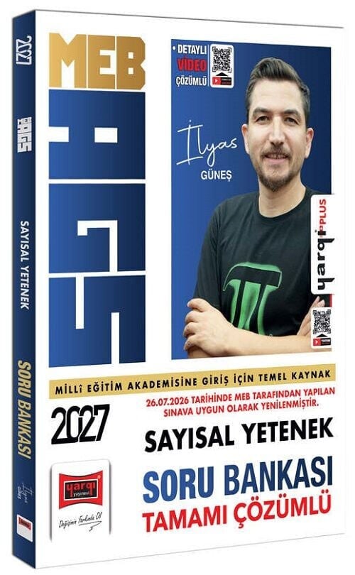Yargı 2027 MEB-AGS Sayısal Yetenek Soru Bankası Çözümlü - İlyas Güneş