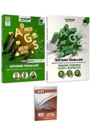 Yediiklim 2026 MEB-AGS Eğitimin Temelleri Video Ders Notları + Soru Bankası 2 li Set Anla Kazan Deneme