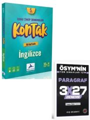 Paraf 2027 5. Sınıf İngilizce Kontak Denemeleri+ EVP Akademi Paragraf