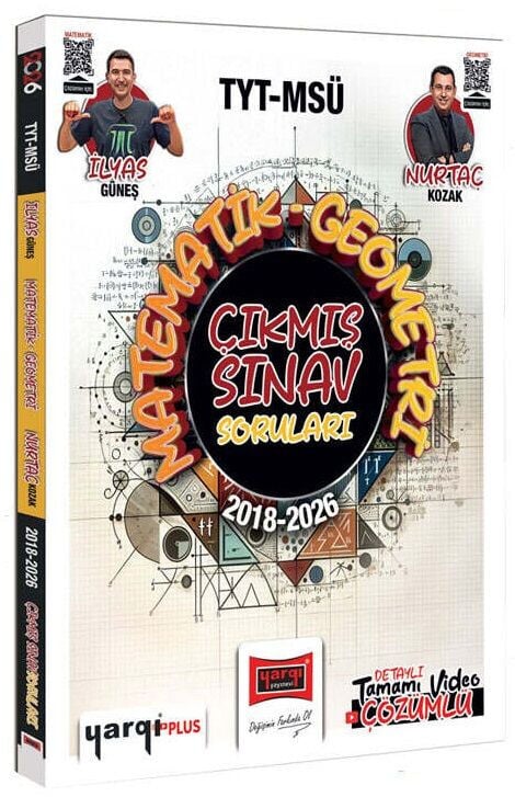 Yargı 2026 YKS TYT MSÜ Matematik-Geometri Çıkmış Sorular Çözümlü - İlyas Güneş
