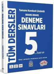 Editör 5. Sınıf Tüm Dersler Ünite Ünite Deneme Sınavları Çözümlü Editör Yayınları
