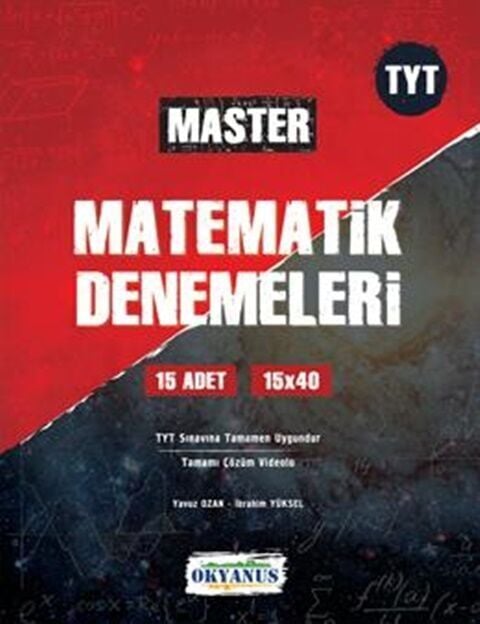Okyanus Yayınları TYT Master 15 Matematik Denemeleri