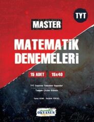 Okyanus Yayınları TYT Master 15 Matematik Denemeleri