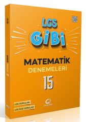 Oksijen LGS Gibi Matematik 15 Deneme Oksijen Yayınları