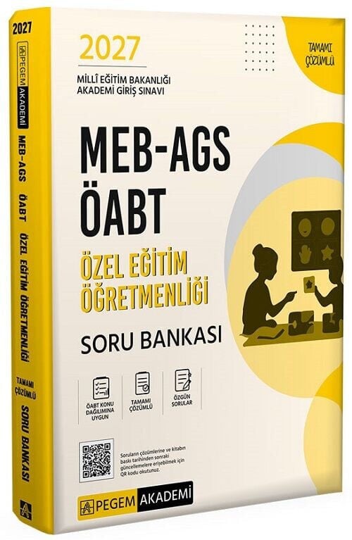 Pegem 2027 ÖABT MEB-AGS Özel Eğitim Öğretmenliği Soru Bankası Çözümlü Pegem Akademi Yayınları